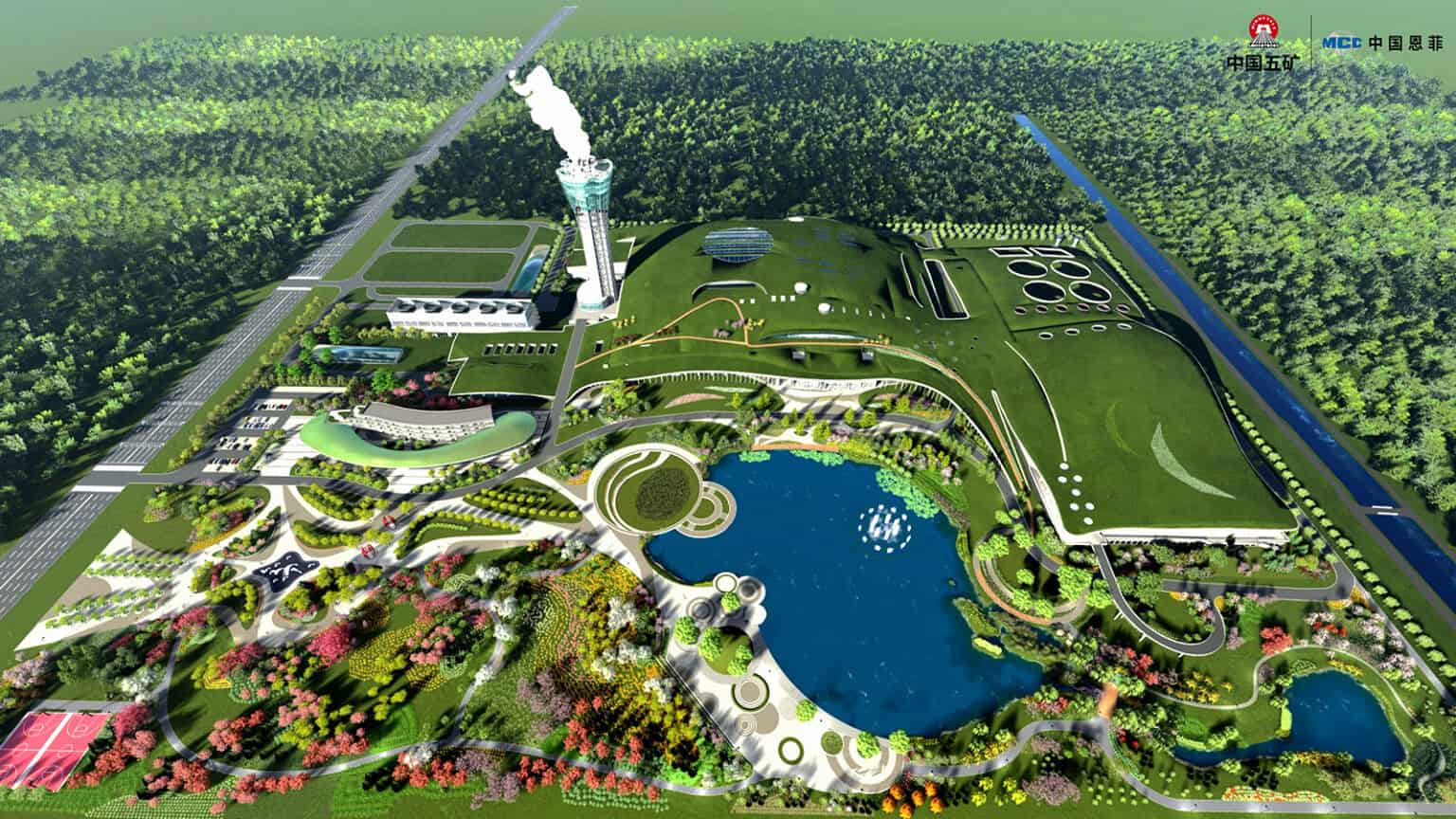 With Bentley applications, China ENFI Engineering enabled all contributors to collaborate and develop 3D models. image form https://blog.bentley.com/